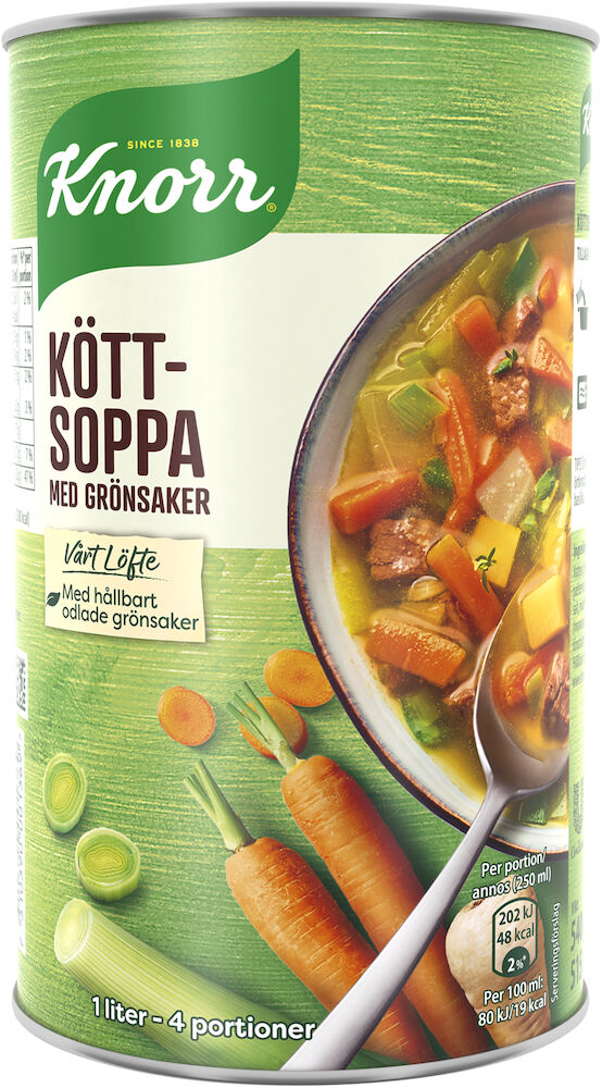 Köttsoppa med Grönsaker