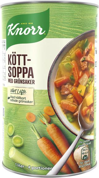 Köttsoppa med Grönsaker