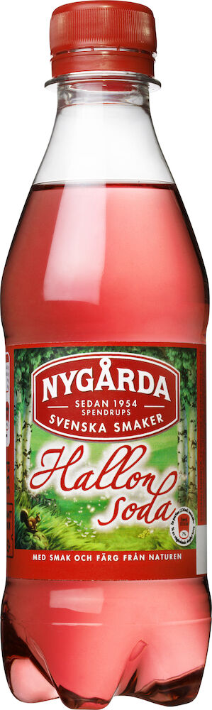 Hallonsoda PET