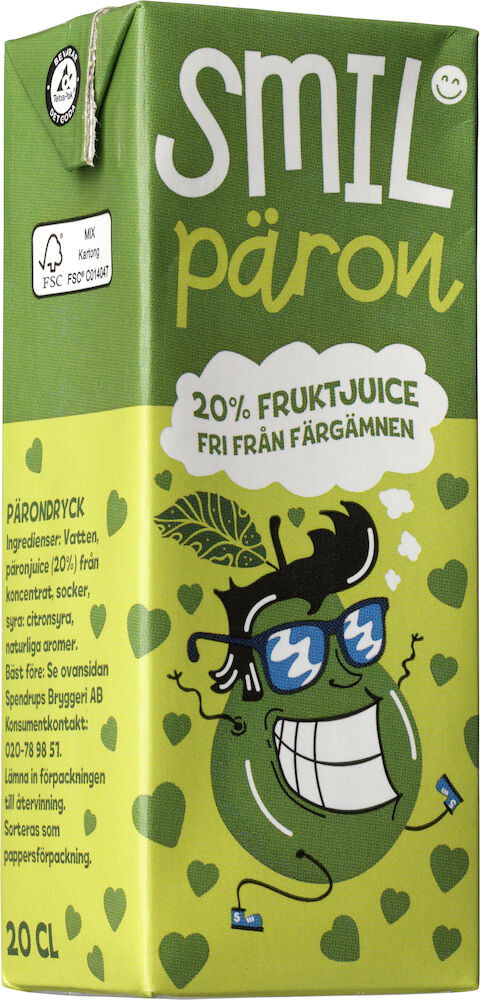 Smil Päron tetra BRIK