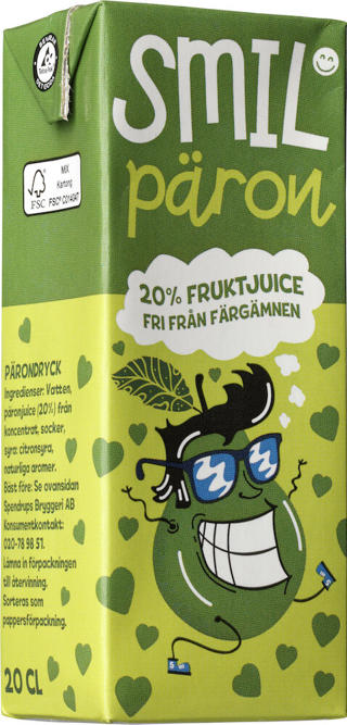 Smil Päron tetra BRIK