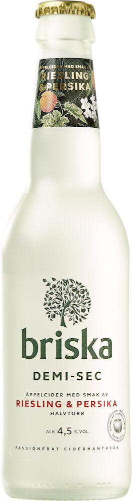 Briska Demi-Sec Riesling & Persika ENGL