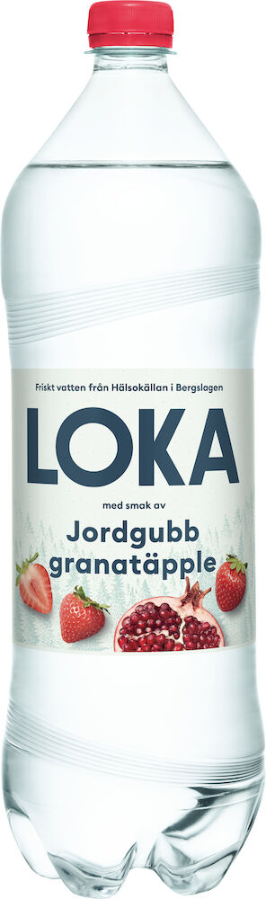 Loka Jordgubb Granatäpple PET