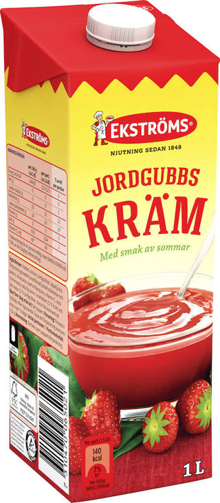 Jordgubbskräm
