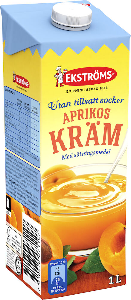 Aprikoskräm Lågkalori