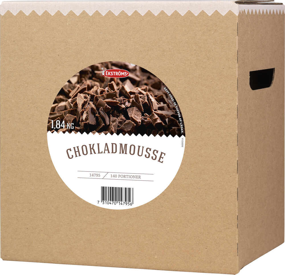 Chokladmousse 140 portioner
