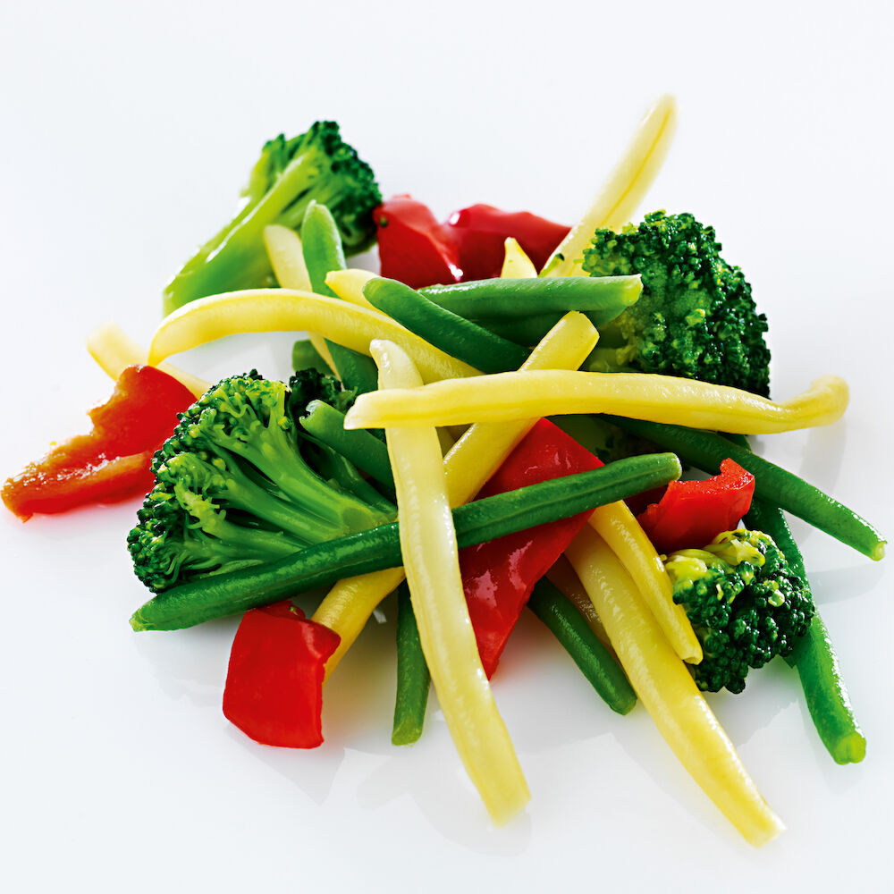 Vaxbönor tricolormix