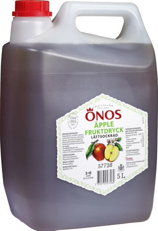 Måltidsdryck äpple 1+6