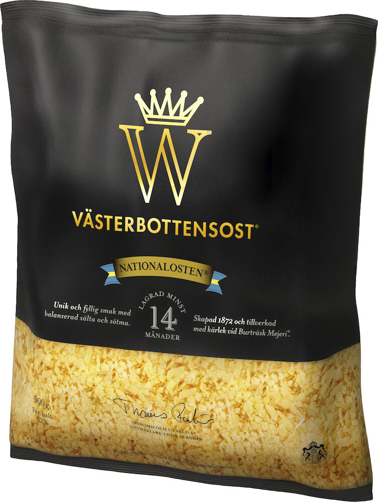 Västerbottensost 32% riven