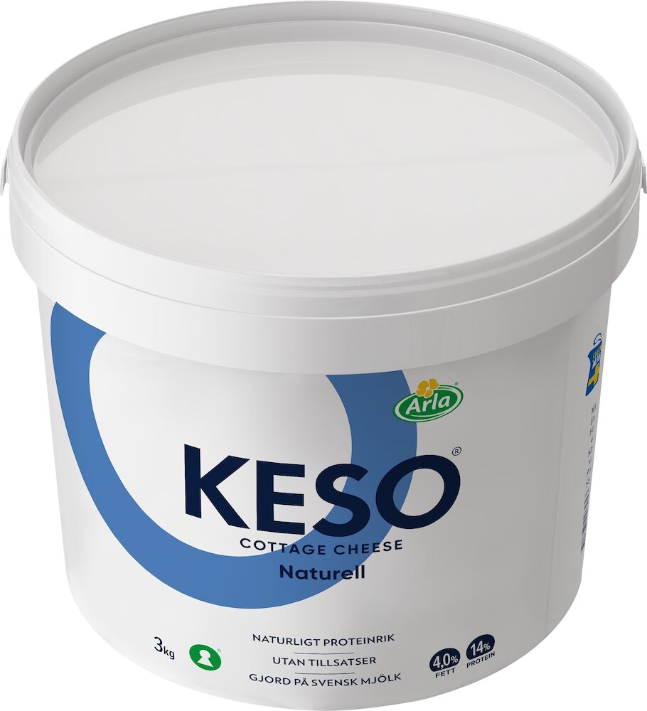 Keso 4 % naturell