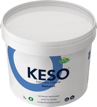 Keso 4 % naturell