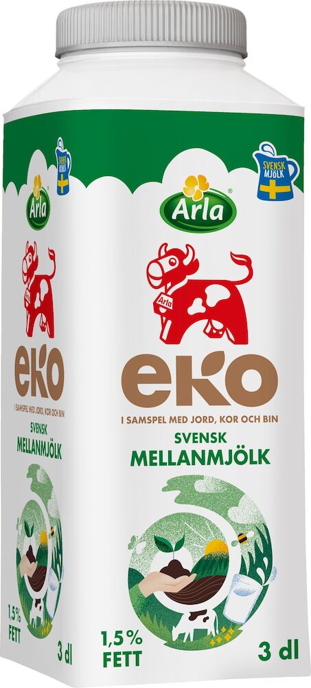 Mellanmjölk 1,5% KRAV