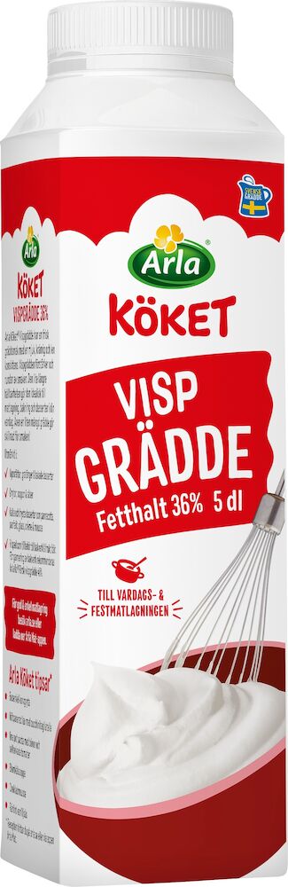 Vispgrädde 36%