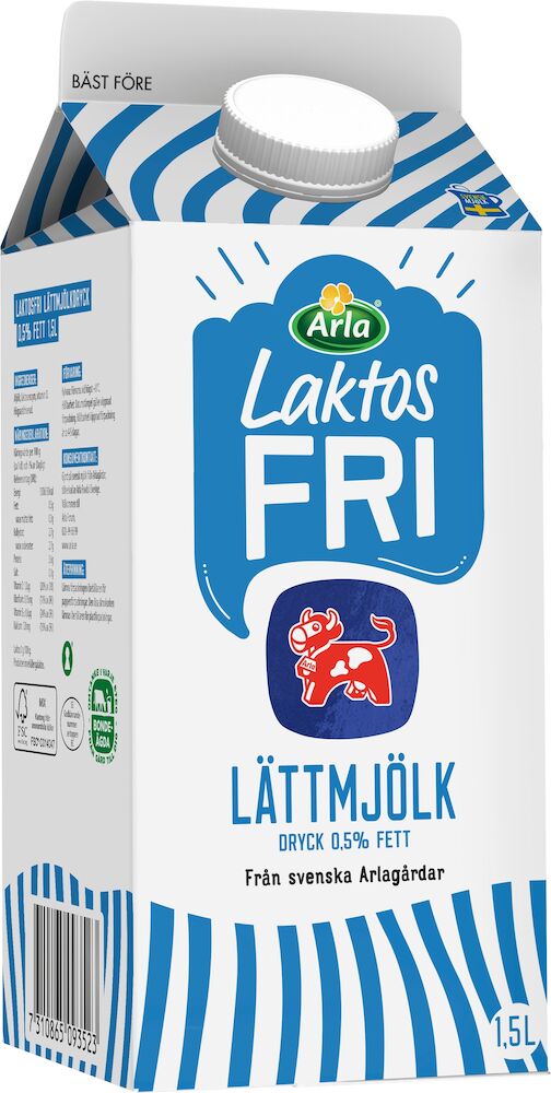 Lättmjölkdryck 0,5% Laktosfri