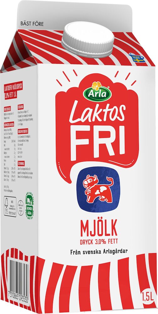 Mjölkdryck 3,0% Laktosfri