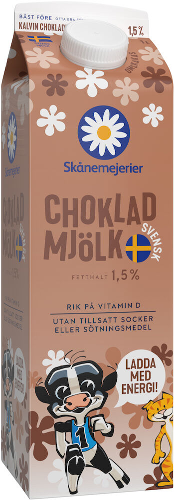 Chokladmjölk 1,5% Laktosfri
