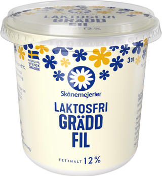 Gräddfil 12% Laktosfri