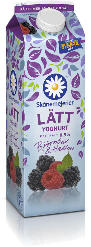 Lätt Yoghurt Börnbär & Hallon 0,5%