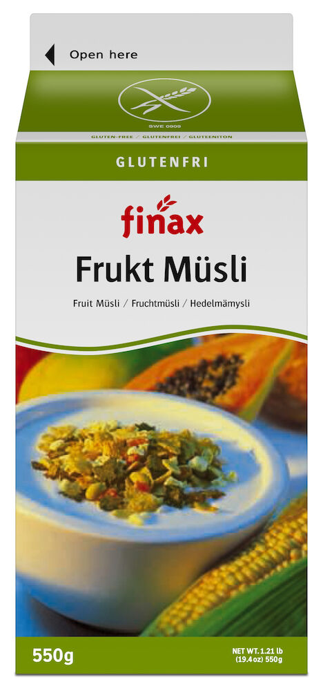 Fruktmüsli Glutenfri