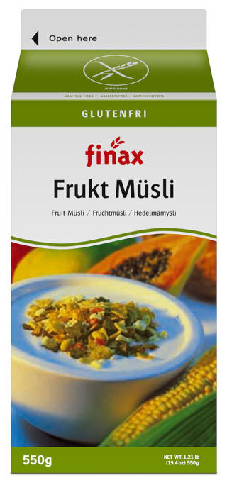 Fruktmüsli Glutenfri