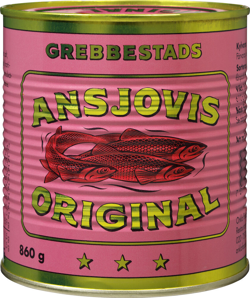 Grebbestads Ansjovisfilé Original