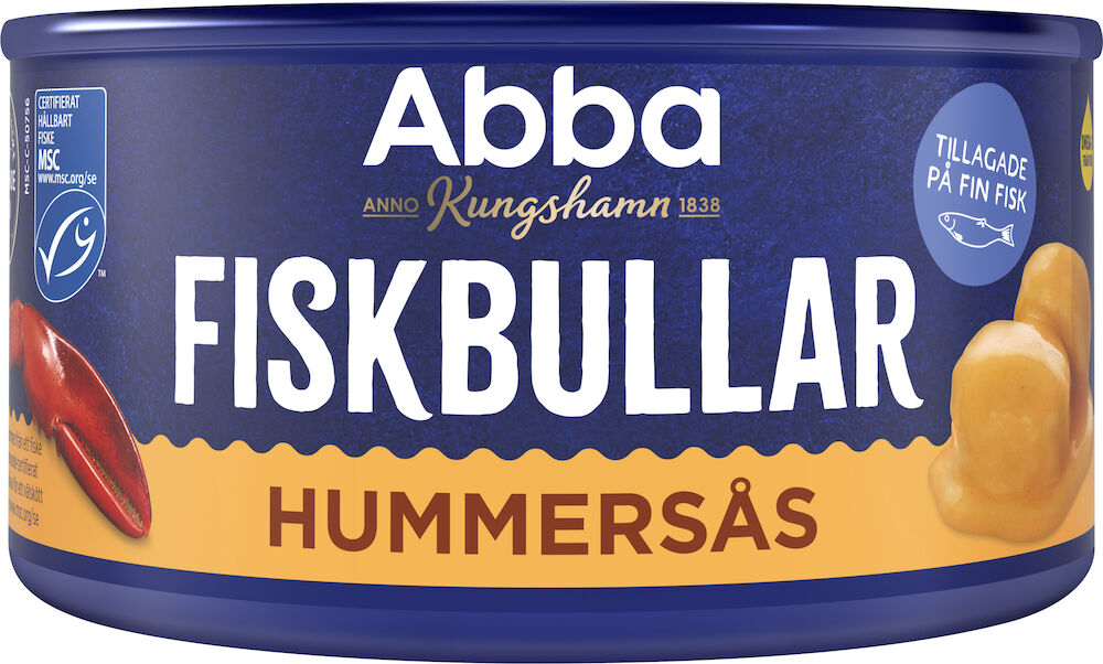 Fiskbullar i hummersås MSC