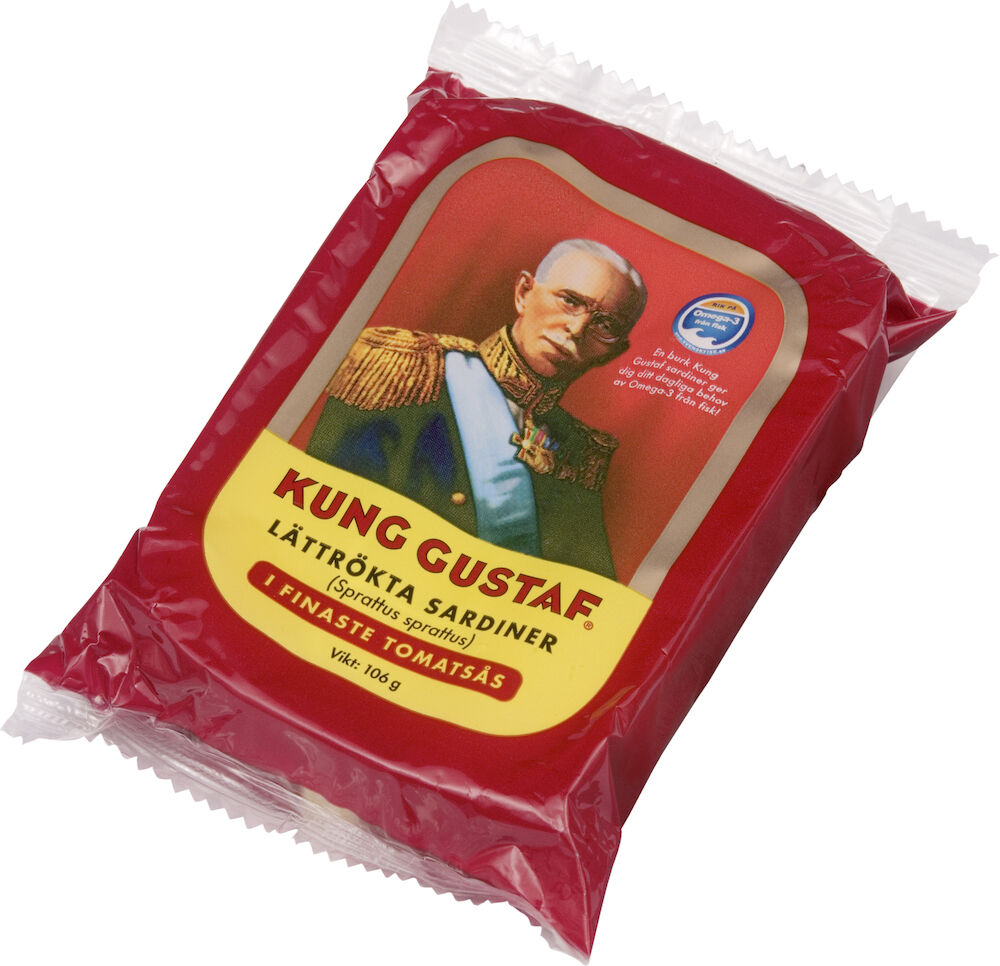 Brisling i tomatsås