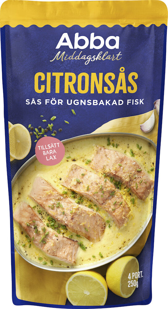 Citronsås för ungsbakad lax