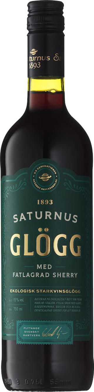 Saturnus Starkvinsglögg med Sherry EKO