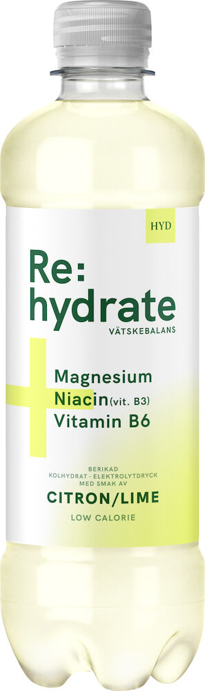 Vätskeersättning Citron Lime PET