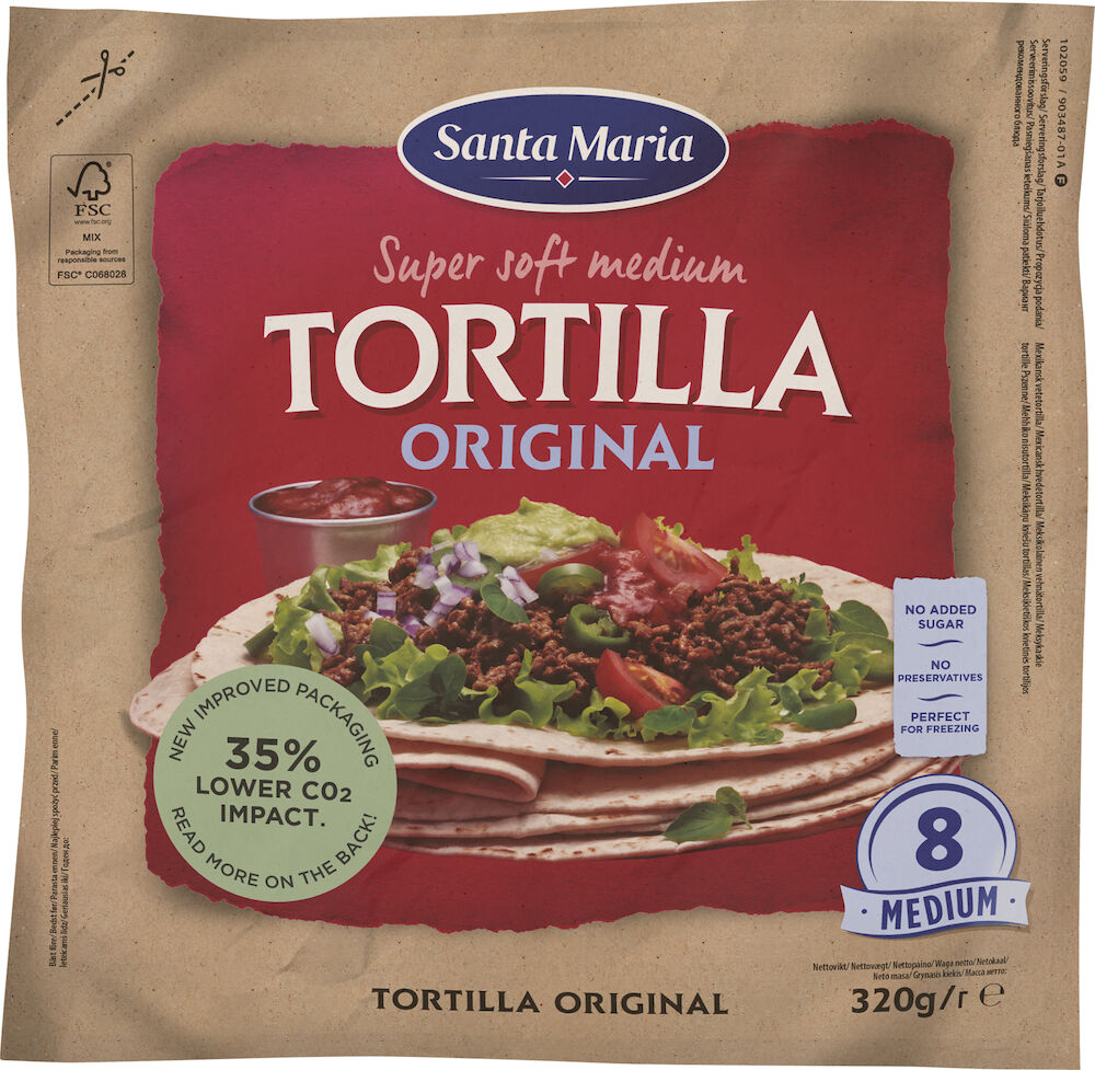 Tortilla Original Medium 20cm