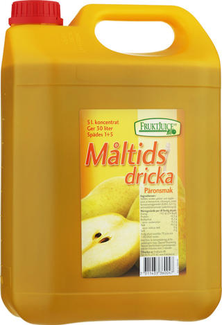 Måltidsdryck päron