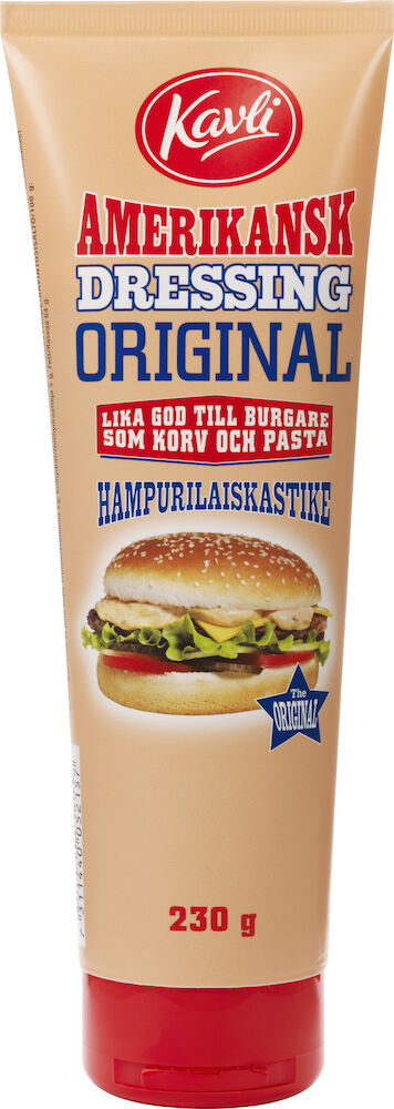 Hamburgerdressing Amerikansk tub