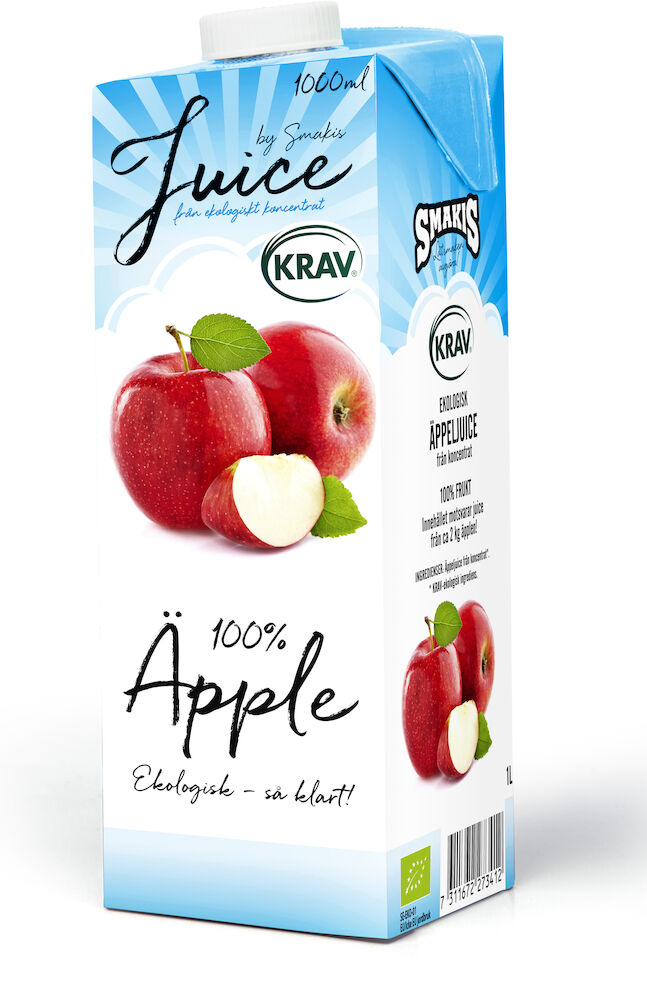 Äppeljuice 100% KRAV