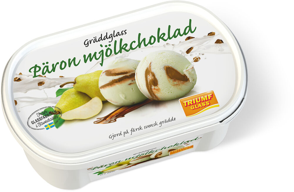 Glass Päron Mjölkchoklad