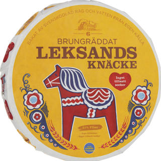 Brungräddat Knäckebröd