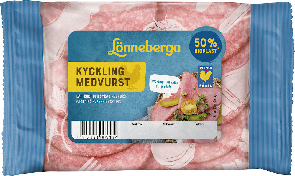 Kycklingmedvurst Lönneberga