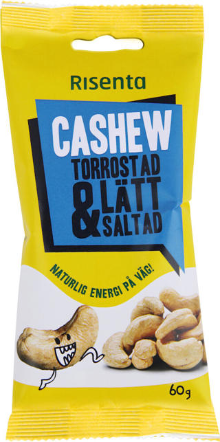 Cashewnötter Rostade Och Saltade