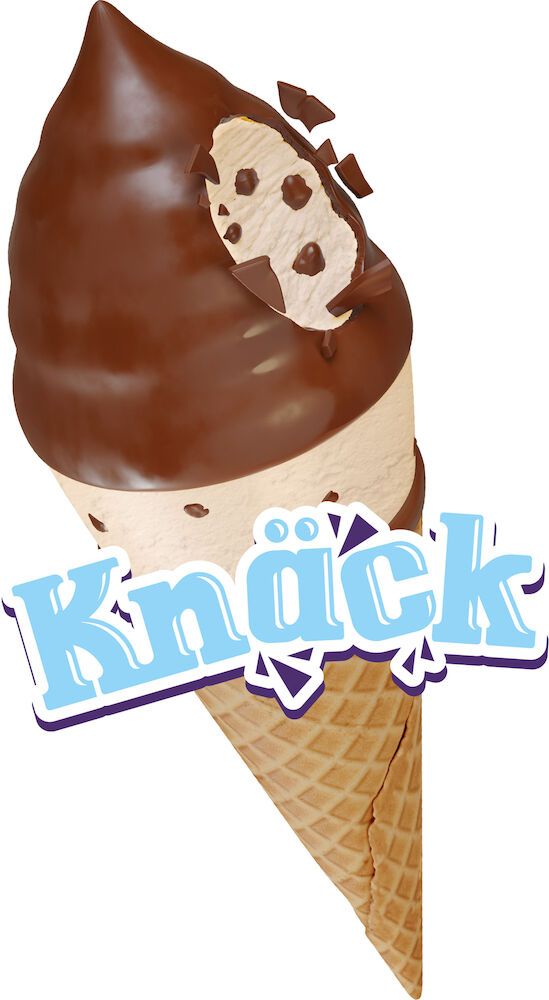 Glasstrut Knäck Vanilj Nougat Smörkrokant