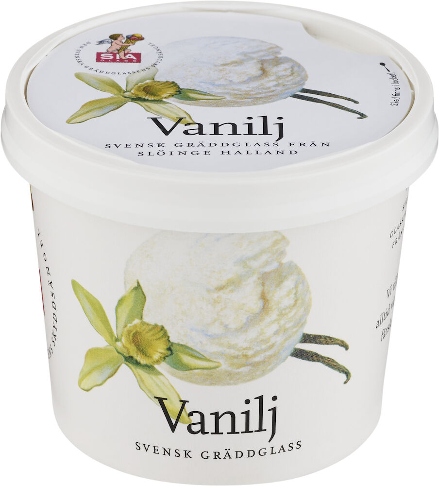 Glassbägare Vanilj