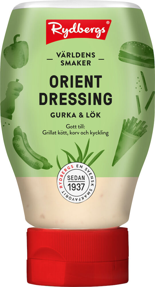 Orientdressing flaska