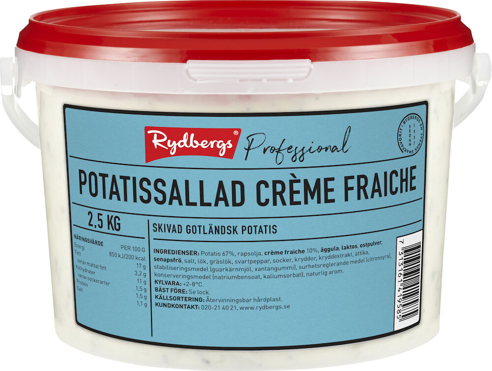 Potatissallad Creme Fraiche