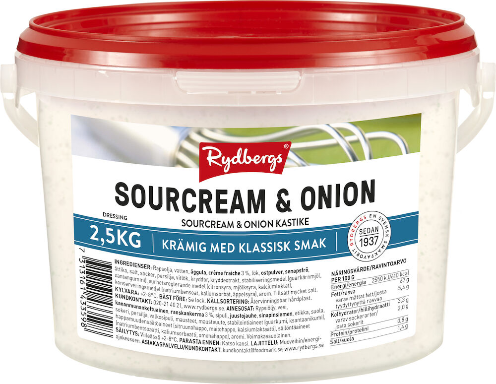 Sourcream & onion dressing