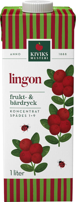 Dryck Lingon 1+9