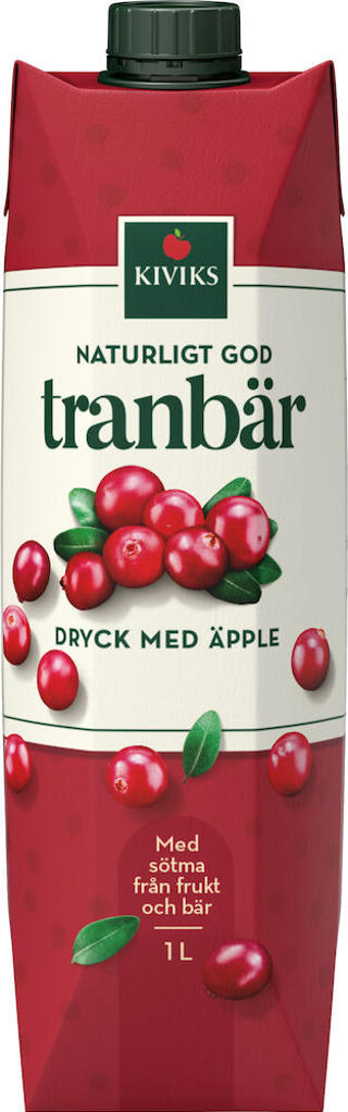Dryck Tranbär