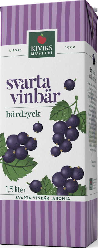 Fruktryck Svarta vinbär