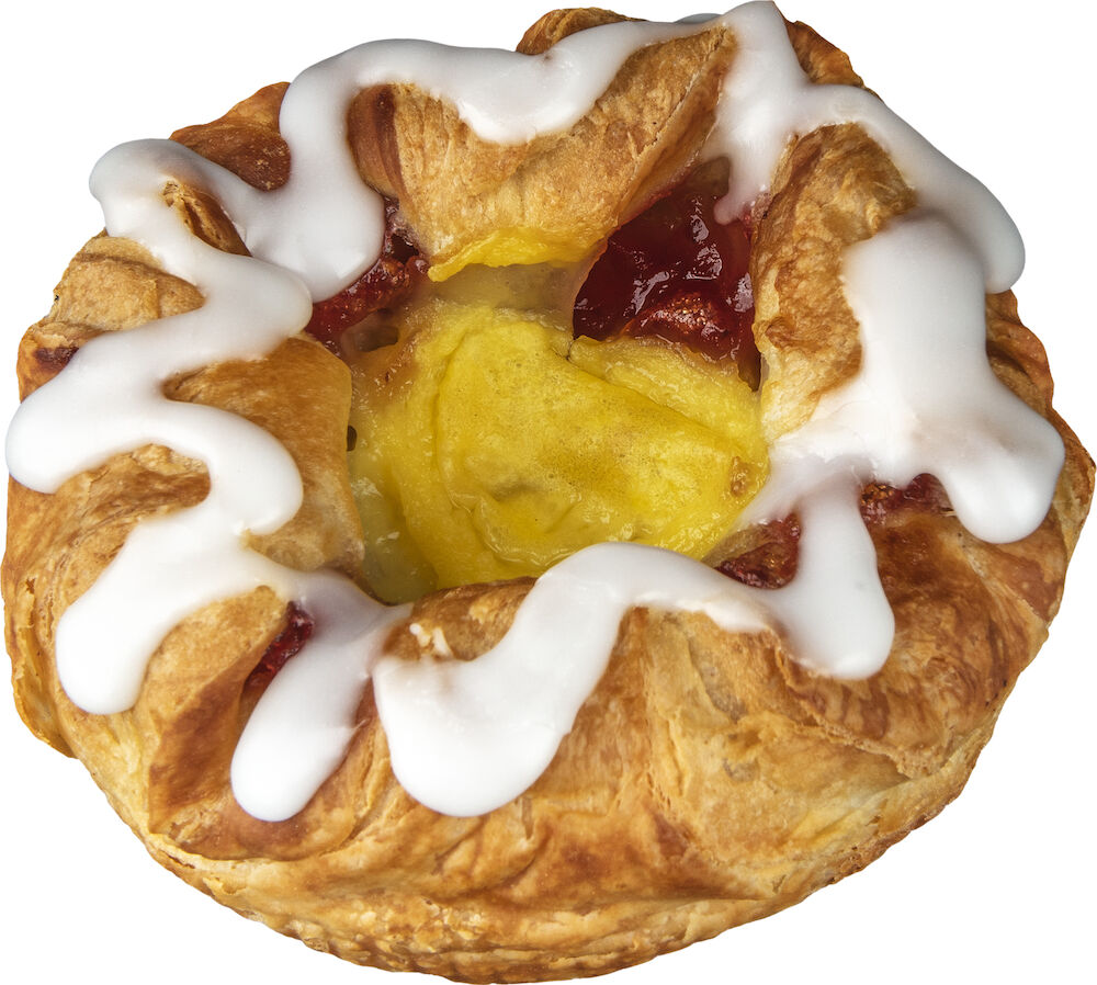 Wienerbröd med Hallon och Vanilj Bake-off