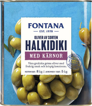 Oliver gröna Halkidiki