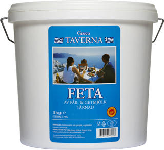 Fetaost 22% tärnad