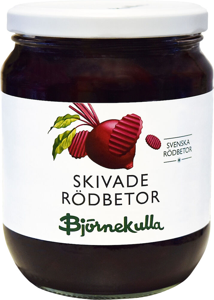 Rödbetor skivade